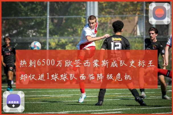 热刺6500万欧签西蒙斯成队史标王却仅进1球球队面临降级危机